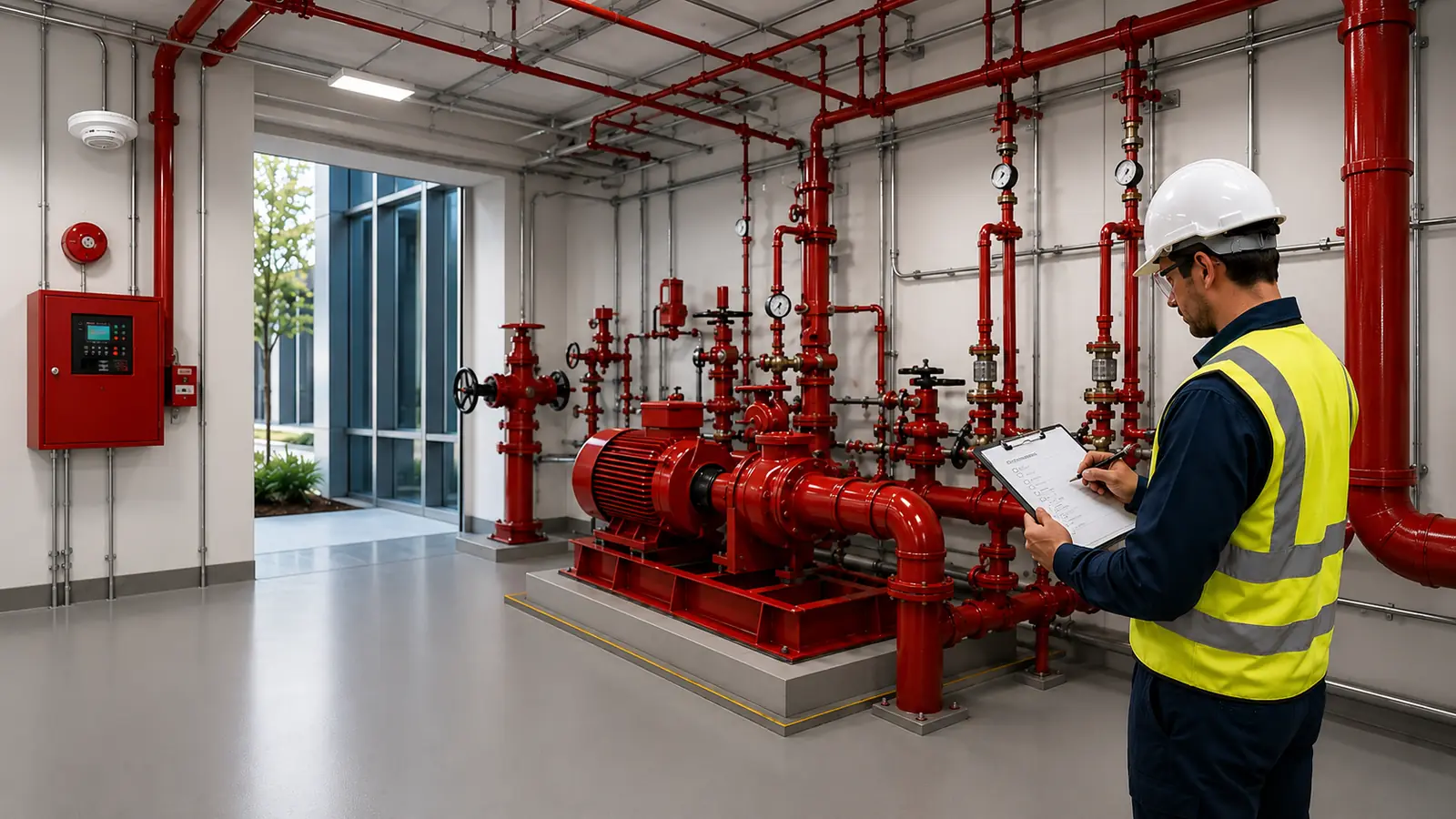 Fire-fighting systems installation and maintenance
